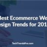 6 Best Ecommerce Web Design Trends for 2018