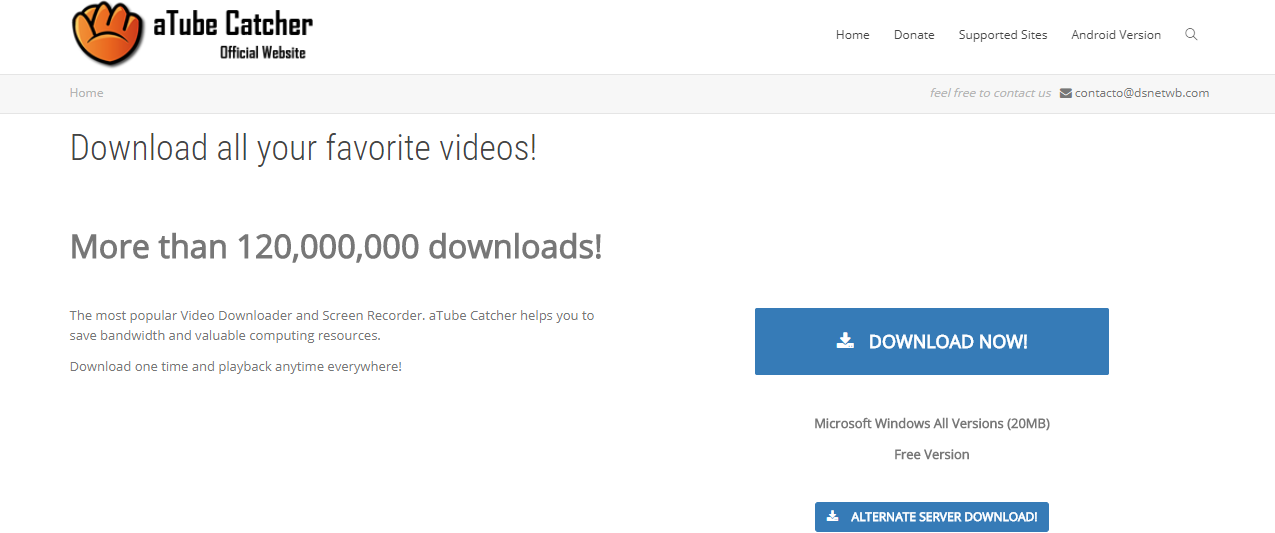 atube catcher for windows 10 gratis