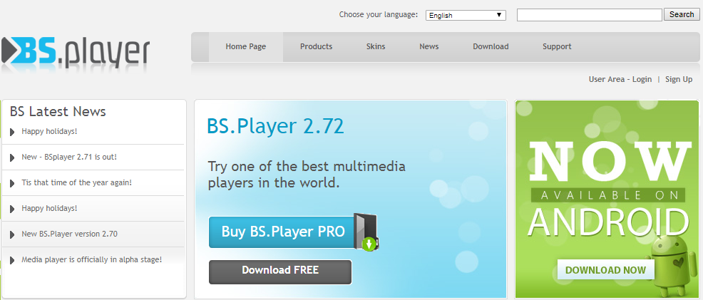 bs player pro free android