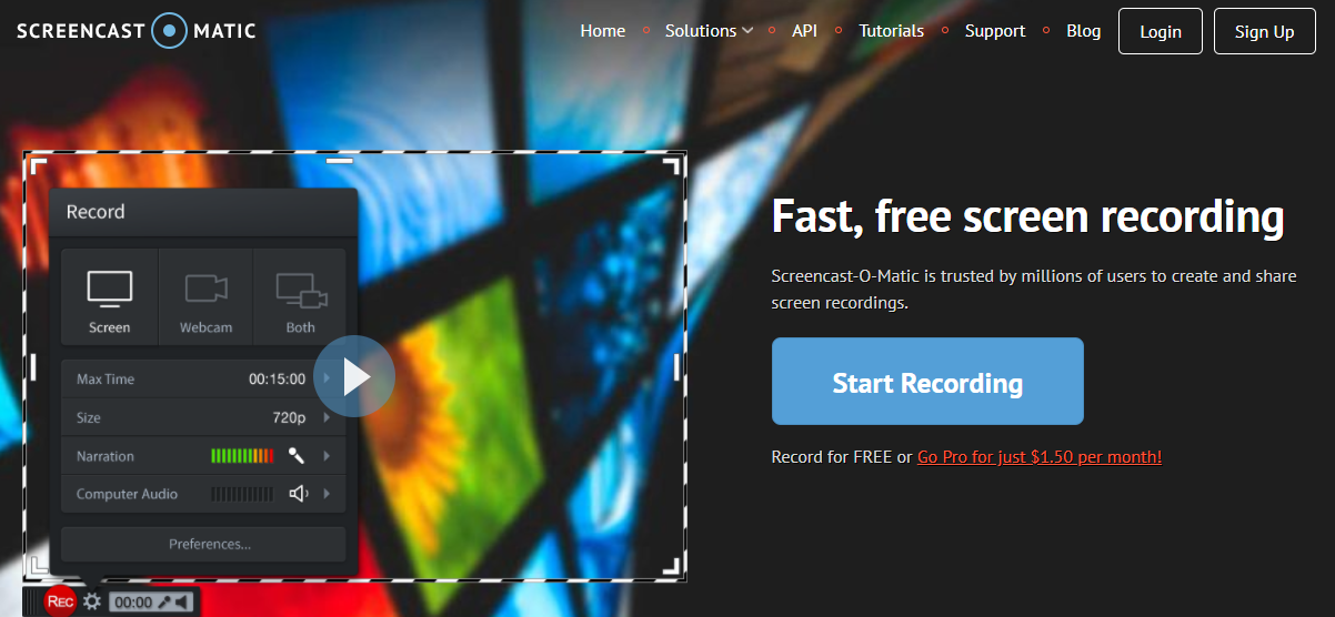 Screencast-O-Matic - Screen Recording Software