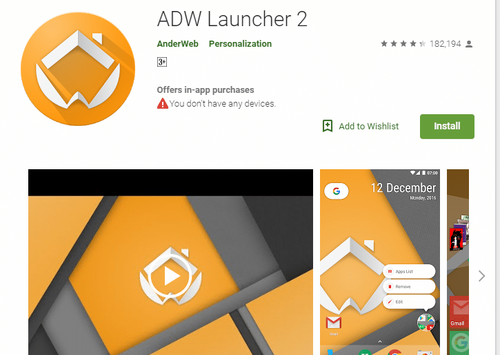 ADW Launcher 2