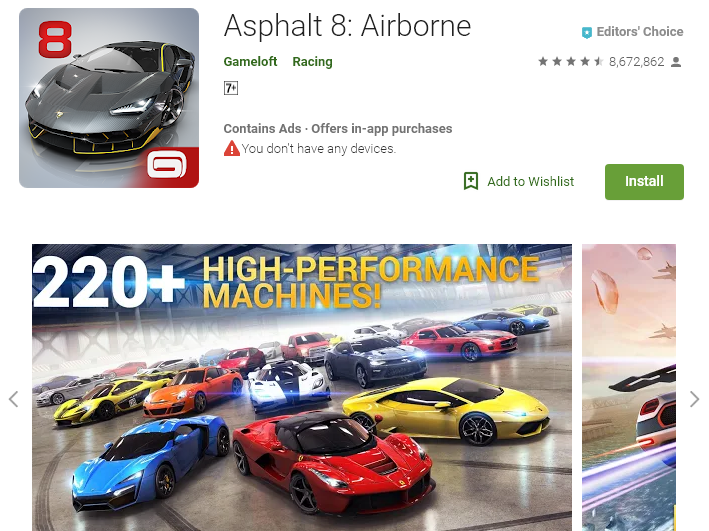 Asphalt 8