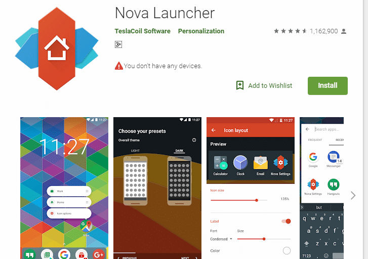 Nova Launcher