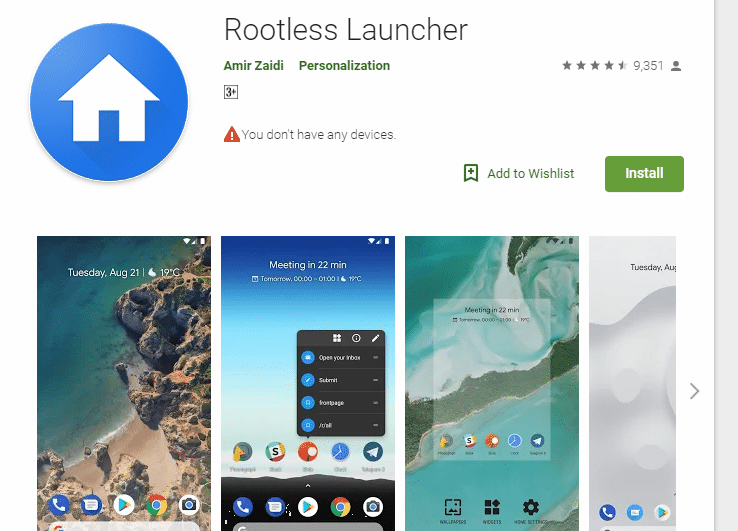 Rootless launcher