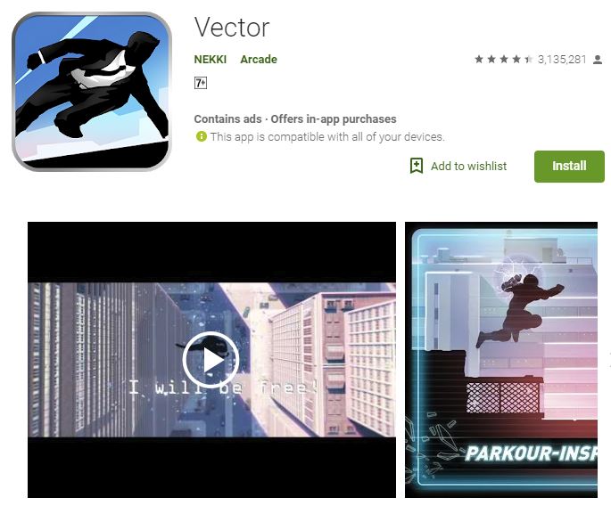 Vector Runner