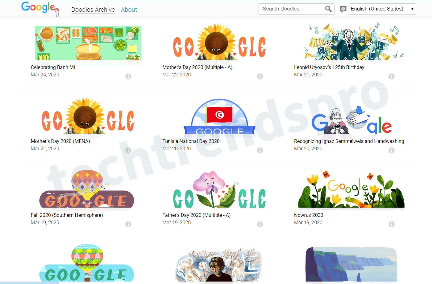 google doodles