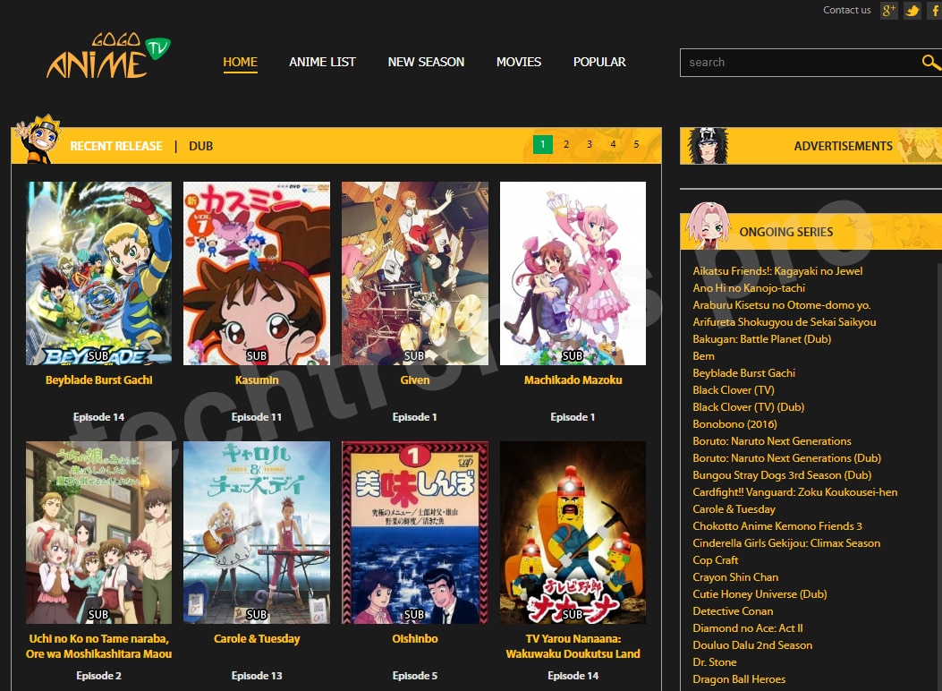Which gogoanime site is real