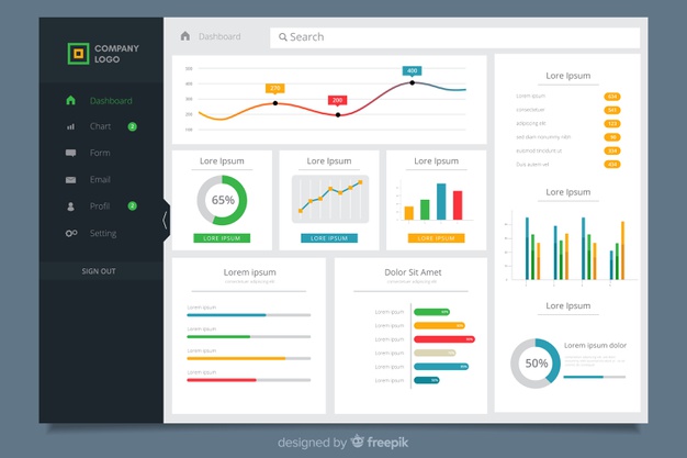 Admin Dashboard Design