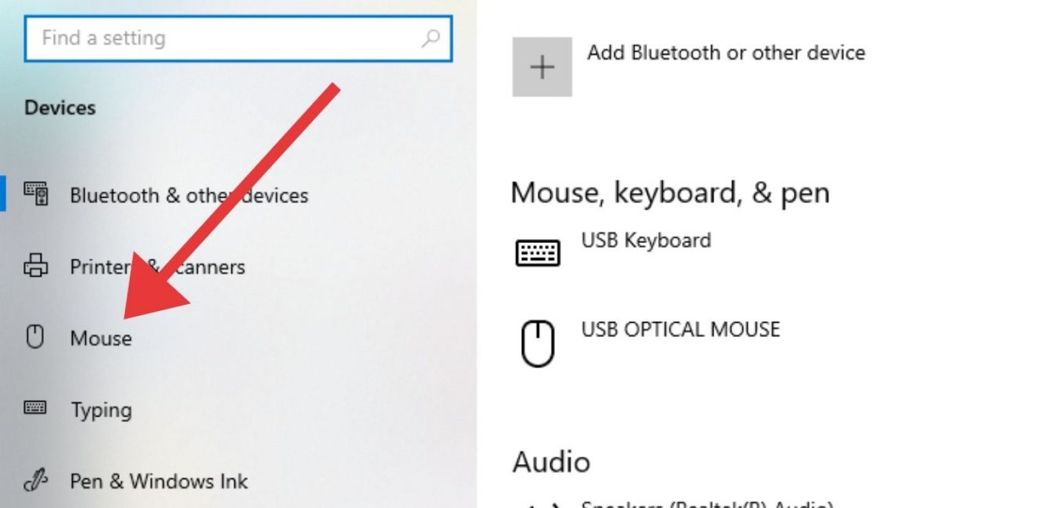 turn off mouse acceleration windows 10
