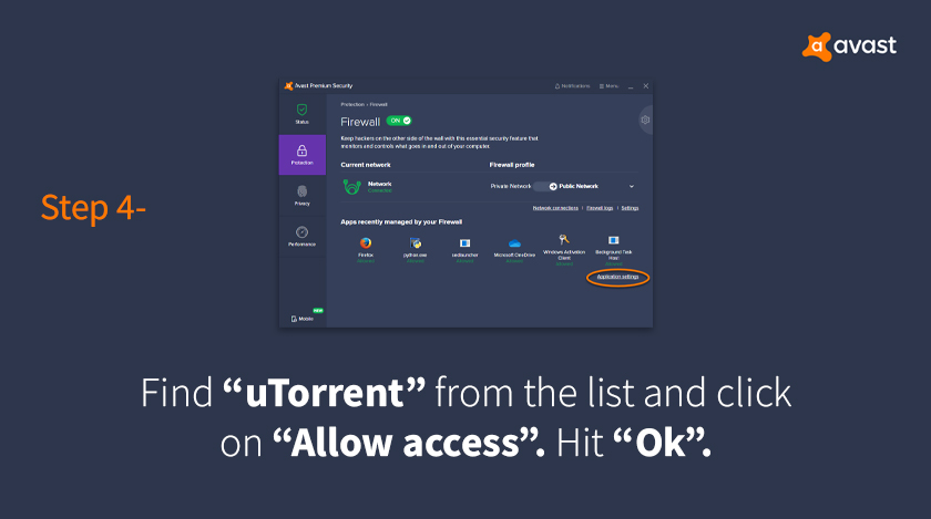 avast blocking utorrent download