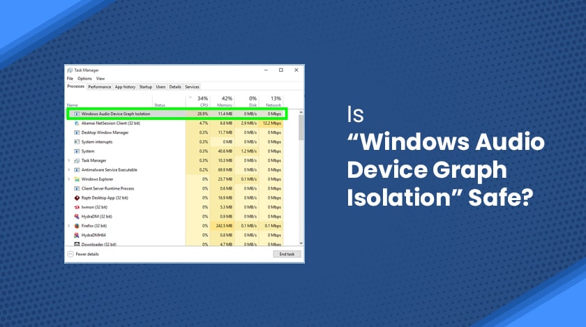 Is “Windows Audio Device Graph Isolation” Safe