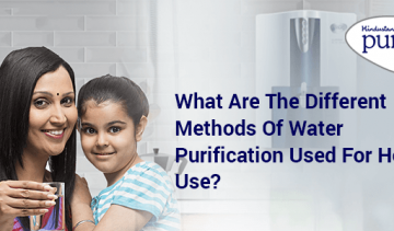 Different Methods Of Water Purification
