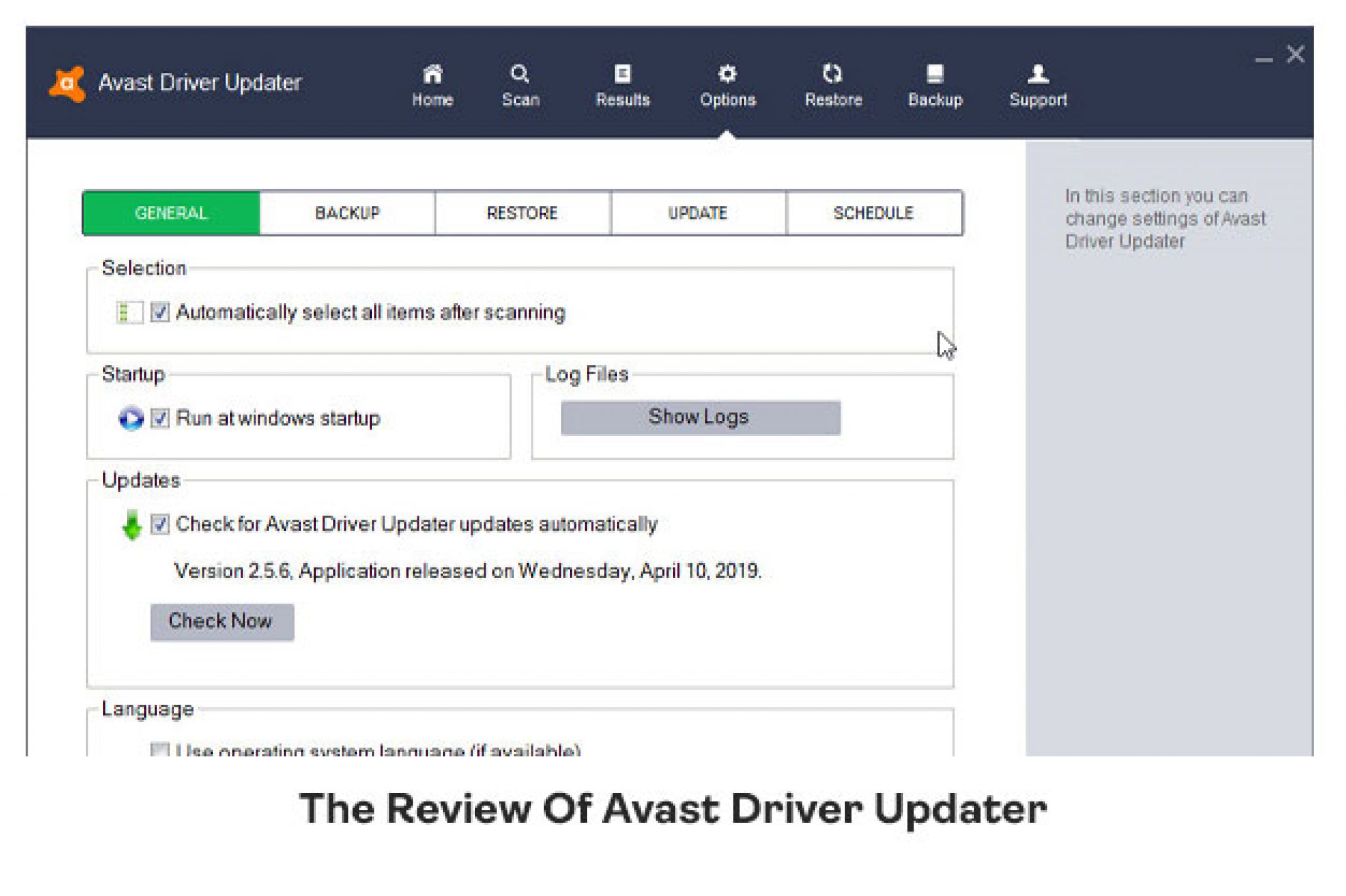 Avast driver updater