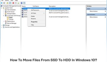 how to move files from SSD to HDD