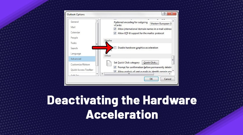 Deactivating The Hardware Acceleration 