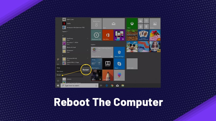 Reboot The Computer 