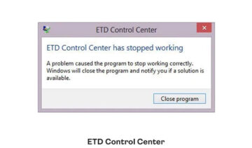 what is ETD control center