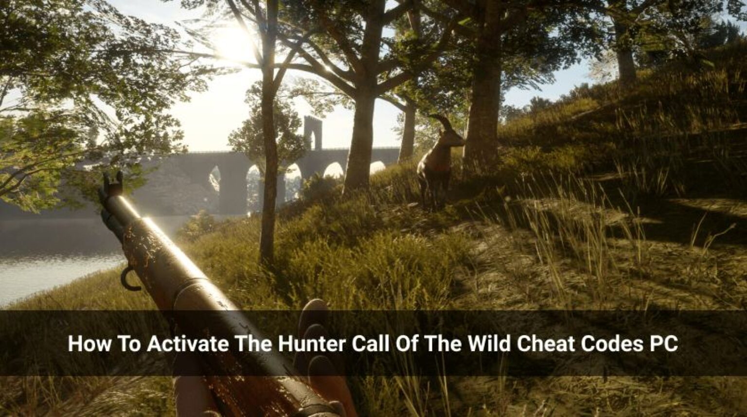 cheat codes for the hunter call of the wild pc