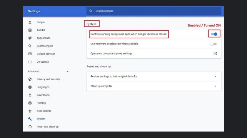 How To Stop Continue Running Background Apps When Google Chrome Is Closed