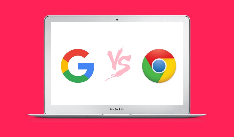 what is the difference between Google and Google Chrome