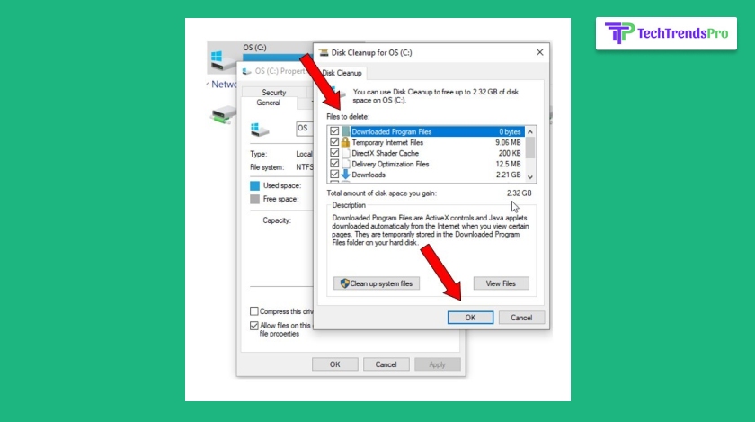 Run Disk Cleanup