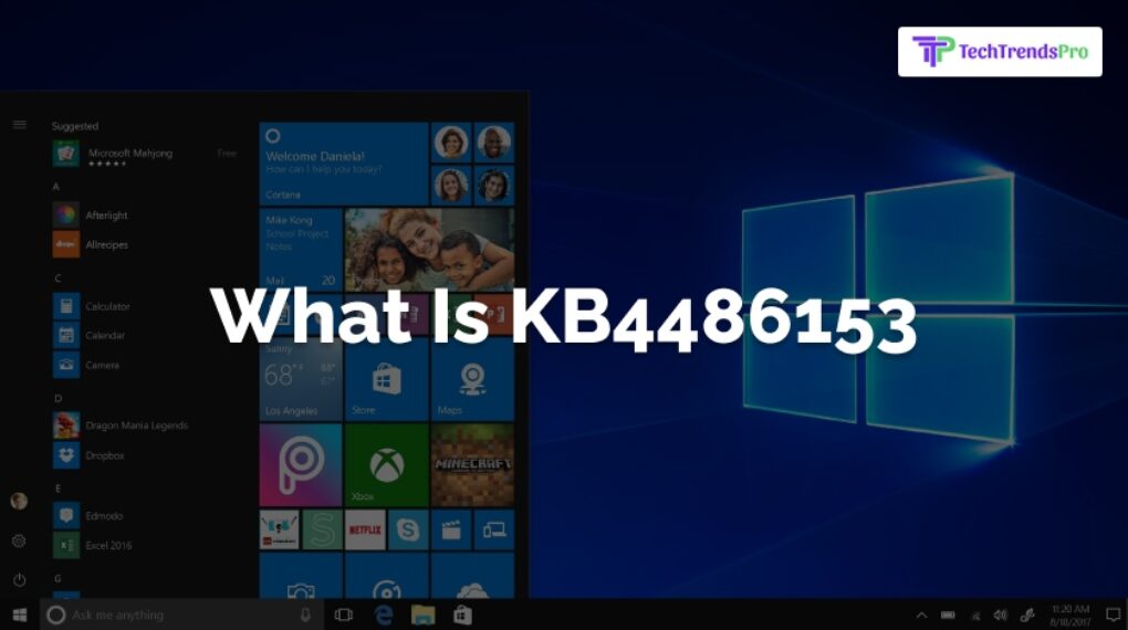 What Is KB4486153