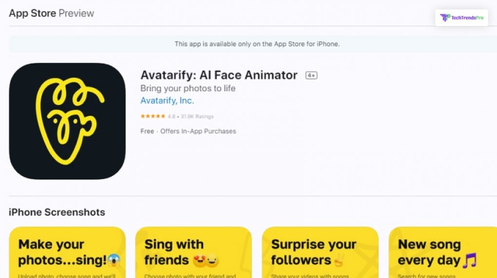 Avatarify For iPhone