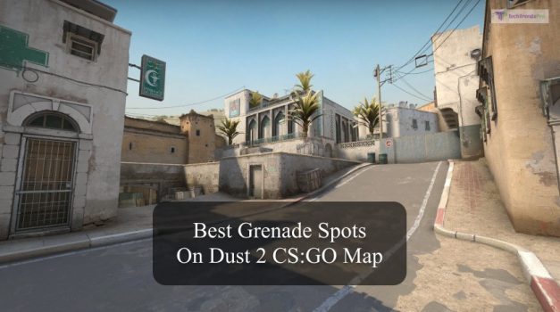 Best Grenade Spots Dust 2 CS : GO Map | TechTrendsPro