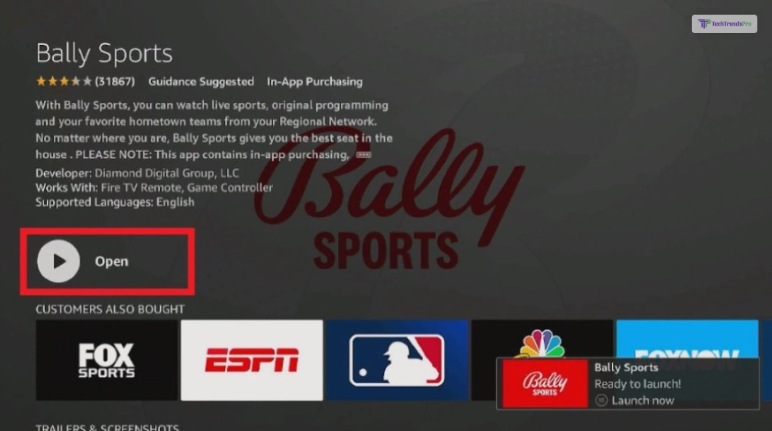 Ballysports.com Activate Process For Apple, Roku, Fire TV