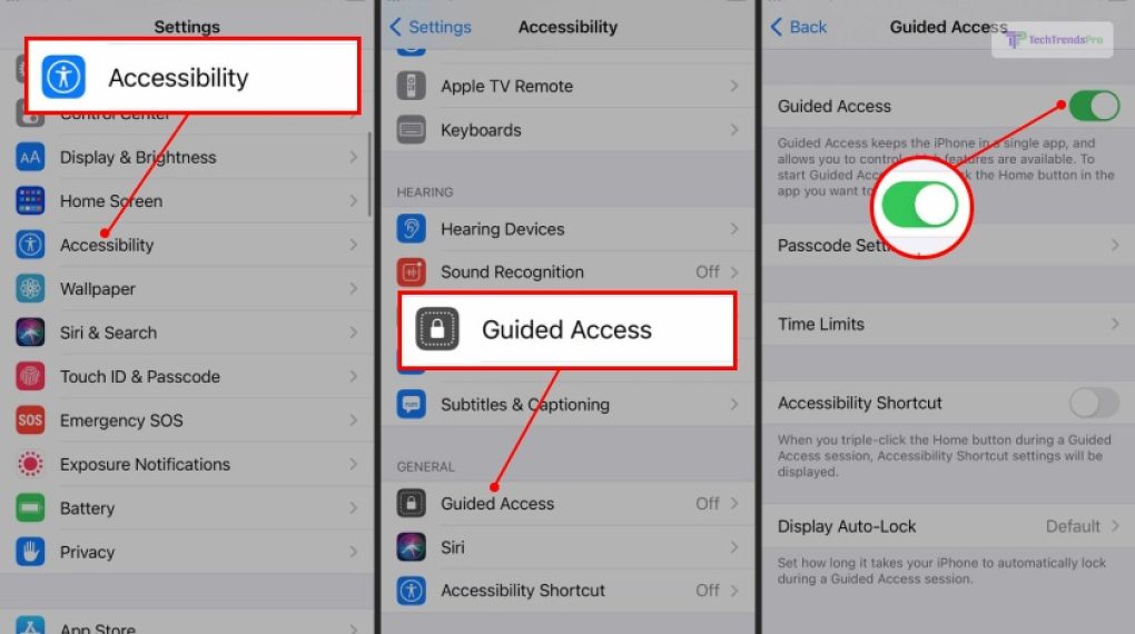How To Turn On The Guided Access On An iPhone_