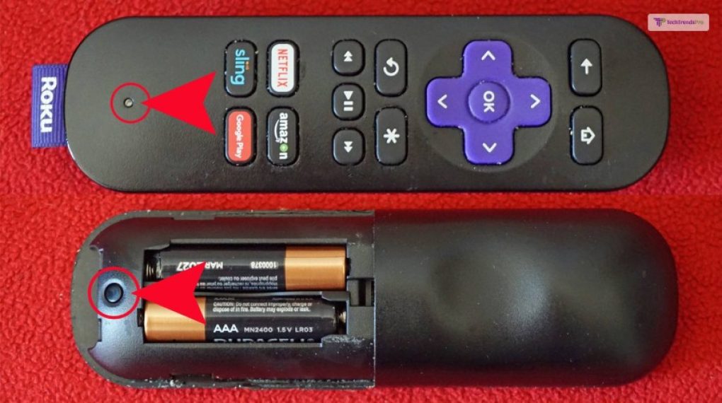 how to sync Roku remote without pairing button