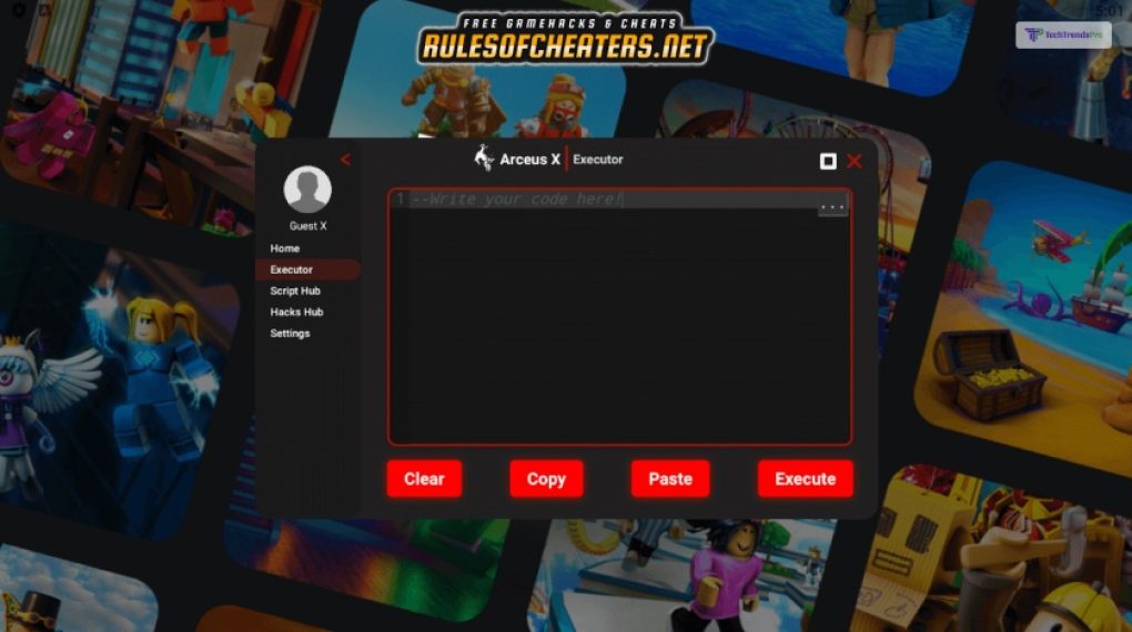 Arceus X Executor for Roblox (Free Download)