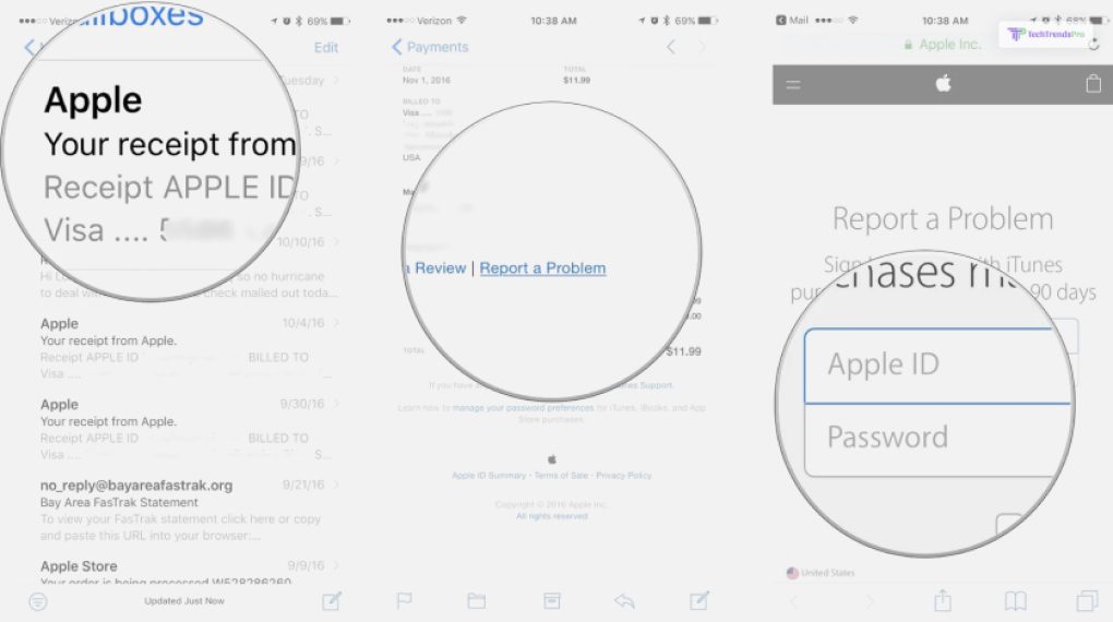 How To Request Apple Refunds From Reportaproblem.apple.com_
