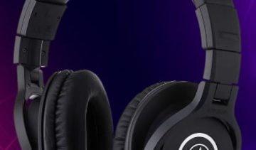 AudioTechnica Over Ear Headphones