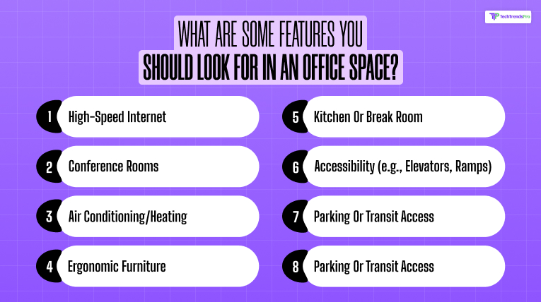 What Are Some Features You Should Look for in an Office Space