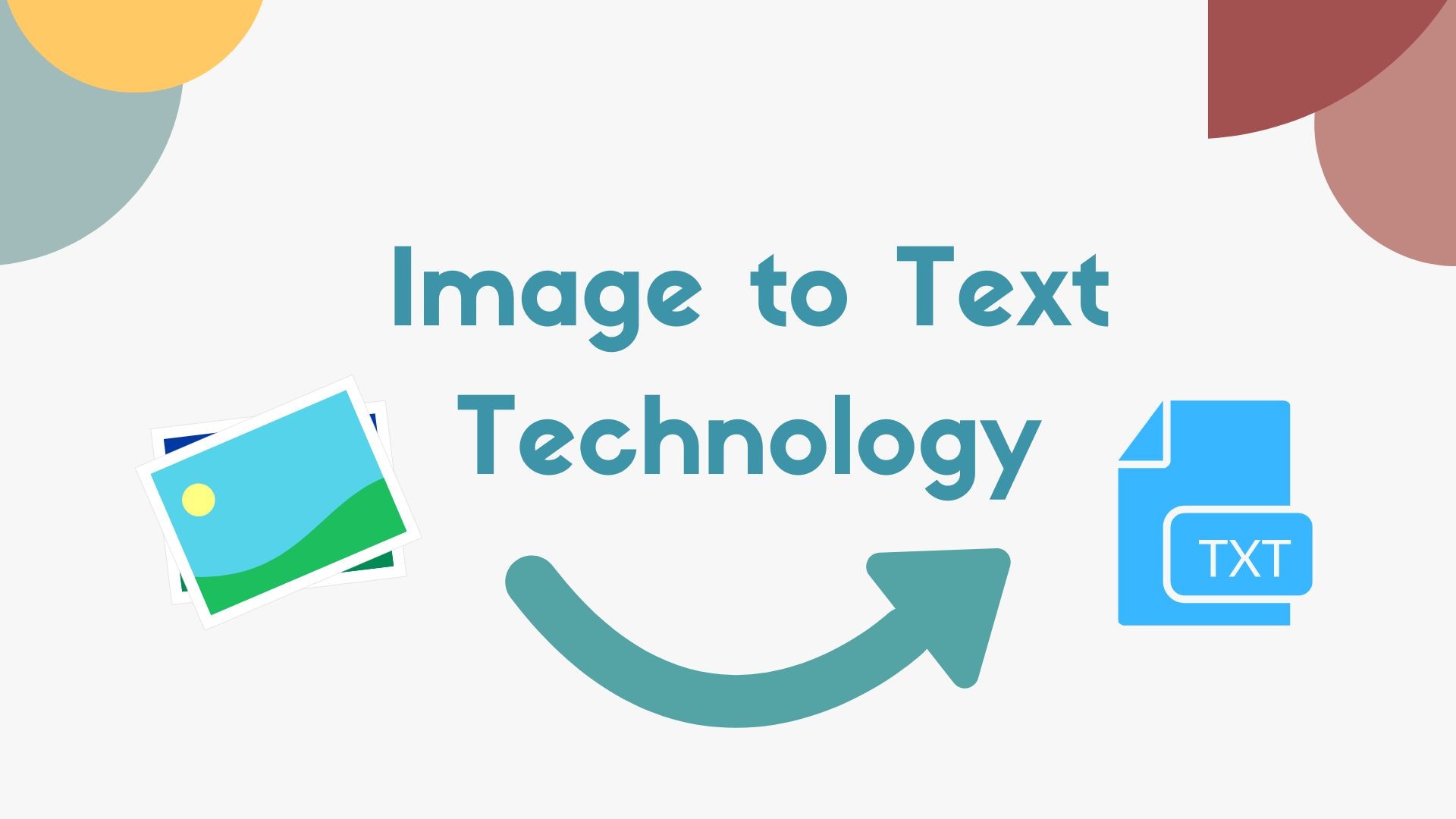 Image-To-Text Technology