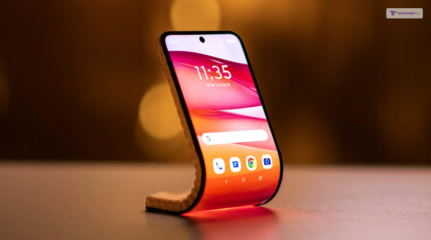 Motorola Unveils Futuristic Bendable Phone Concept at Lenovo Tech World '23