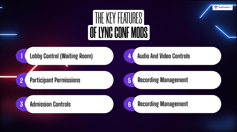 The Key Features of Lync Conf Mods
