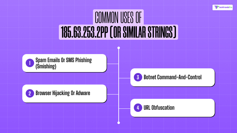 Common Uses of 185.63.253.2pp (or Similar Strings)