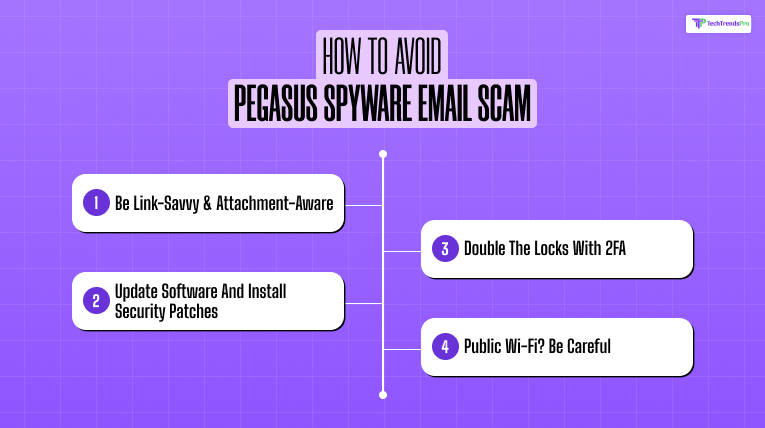 How to Avoid Pegasus Spyware Email Scam